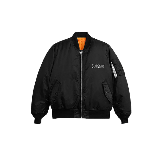 Signed Scapegoat Bus Co. Bomber Jacket